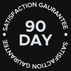 90-day satisfaction guarantee