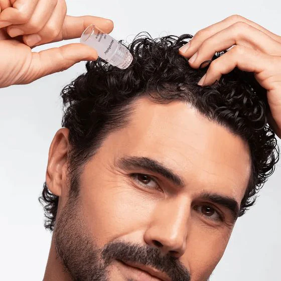 Applying the Microfollic system to the scalp